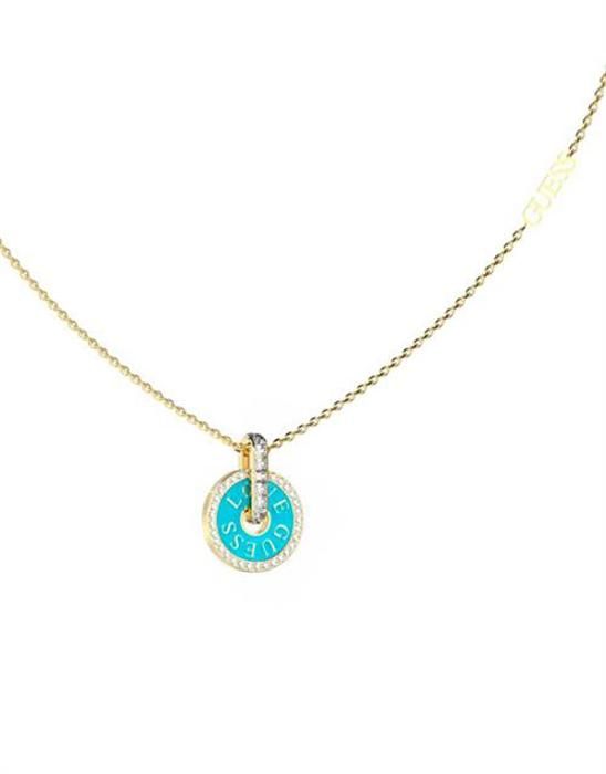 Halsband i guldplätering Fashion Love Guess JUBN04077JWYGTQT/U