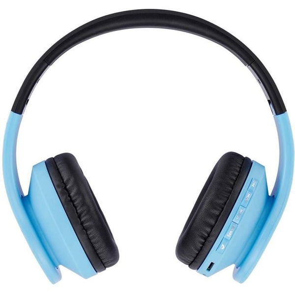 Trådlös hörlur - POWERLOCUS - P1 Kids - Svart/Blå - Bluetooth 5.0 - Batteritid 15h