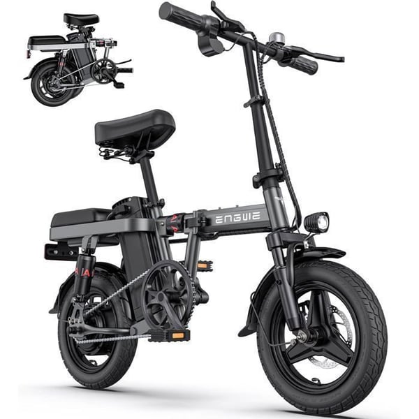 Fällbar elcykel - ENGWE - T14 - 250W - Batteri 48V 10Ah - Räckvidd 42km