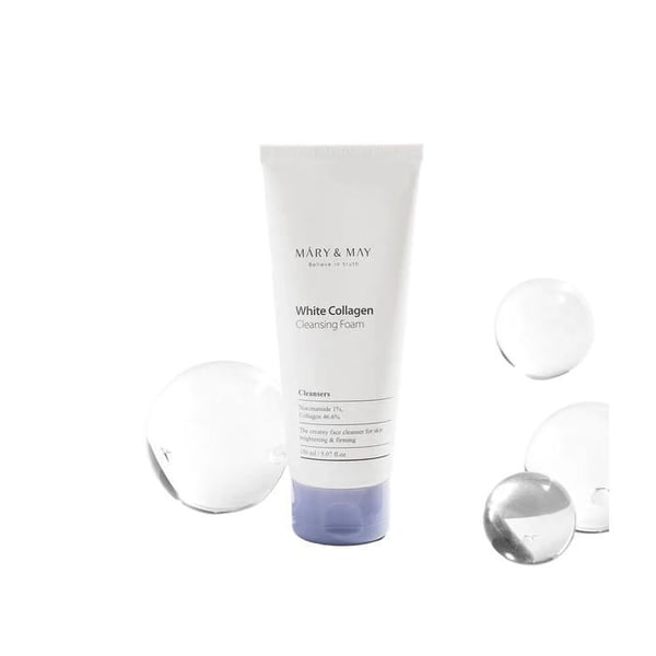 MARY & MAY Vit Kollagen Rengöringsskum 150ml