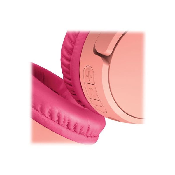 Barnhörlurar - BELKIN - Soundform Mini - Rosa - Sladd - Över-örat