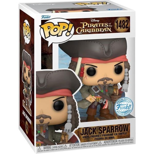 Figurine POP - Funko - Jack Sparrow - Piraterna i Karibien - Blandet - Vuxen - Pop !