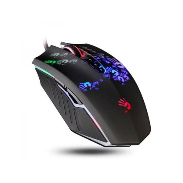 Spilmus - A4TECH - BLOODY Blazing A60 - 6200 DPI - RGB-baggrundsbelysning - 8 programmerbare knapper