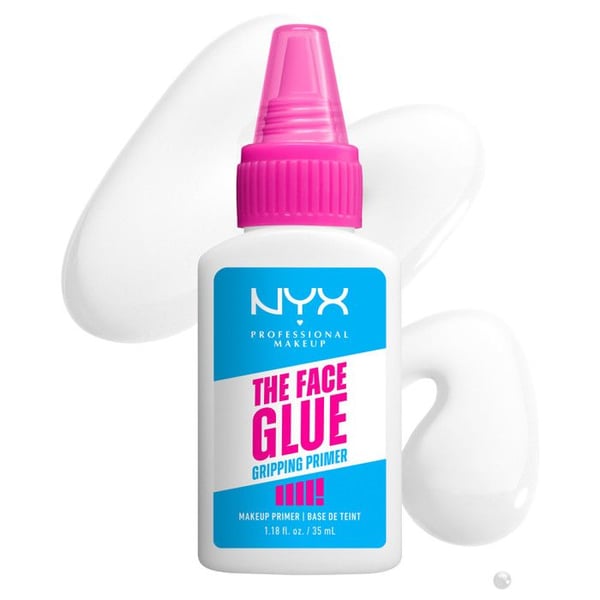 NYX Professional Makeup The Face Glue Primer, Gripande och fuktgivande bas för ansiktet