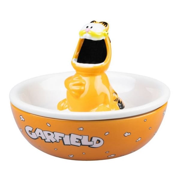 Skål för flingor - GRUPO ERIK - Erik Garfield (öppen mun) - Garfield-figur - Dolomit - 500 ml