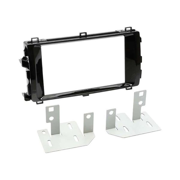 2-DIN-fasadbrygga för Toyota Auris 01/2013 > svart piano