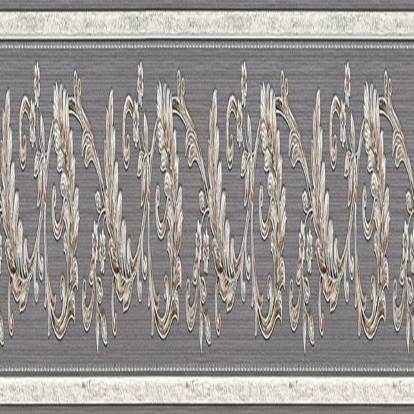 A.S. Creation Only Borders 10 369144 non-woven tapet klister barock 0.08 m x 5 m grå