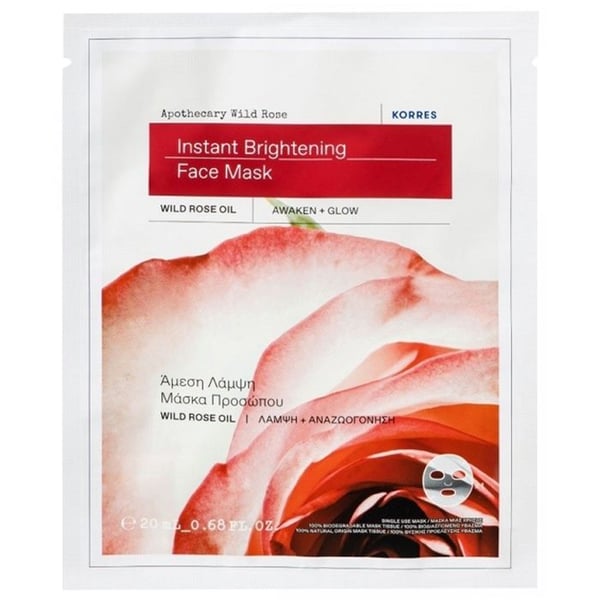 Korres Rose Sauvage Masque Éclat Instantané 1 Tygmask