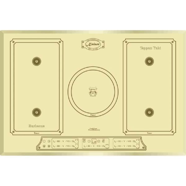 Induktionshäll - Kaiser - KCT 7797 FI ElfEm - 77 cm - 4,3 KW - 5 element FREE ZONE