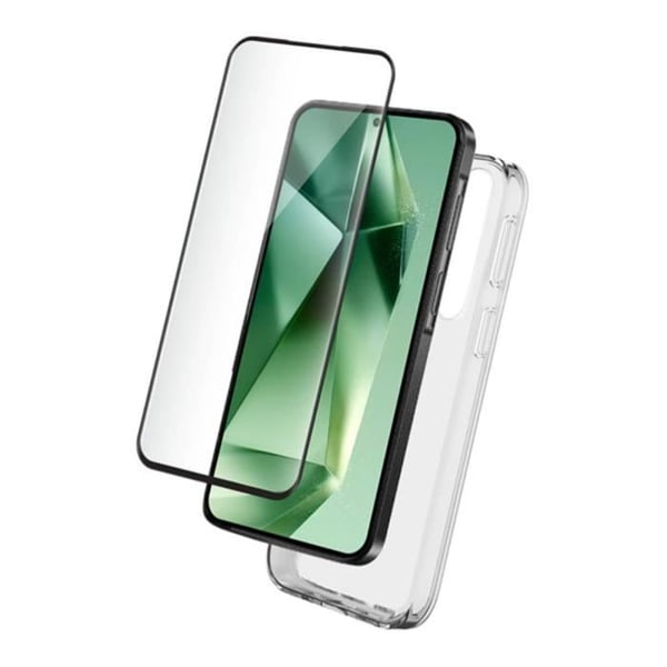 Pack tillbehör - BIGBEN - Samsung Galaxy S24 FE - Flexibel skal - Förstärkt skydd - Transparent