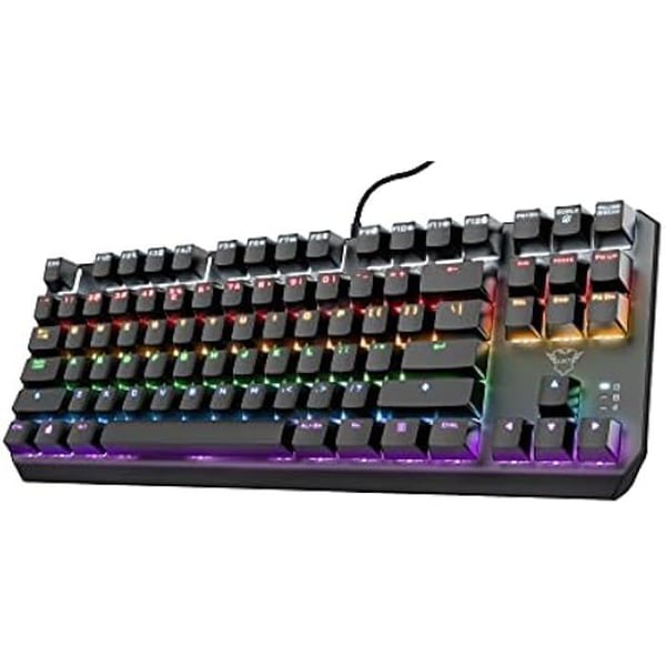 Klavert mekaniskt TKL - TRUST GAMING - GXT 834 Callaz - Bakgrundsbelyst - USB - Outemu-brytare