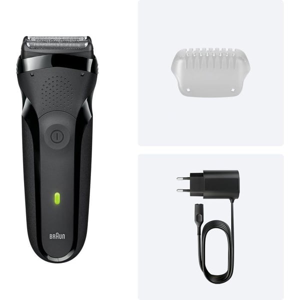 Elkedel - BRAUN - Serie 3 300s - 30 min - Sort