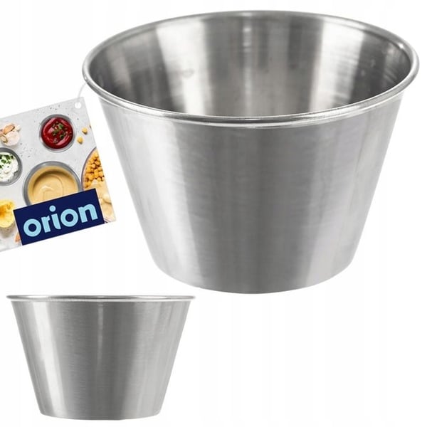 Såskål - ORION - 9,5 cm - Rostfritt stål - 240 ml - Praktisk och dekorativ