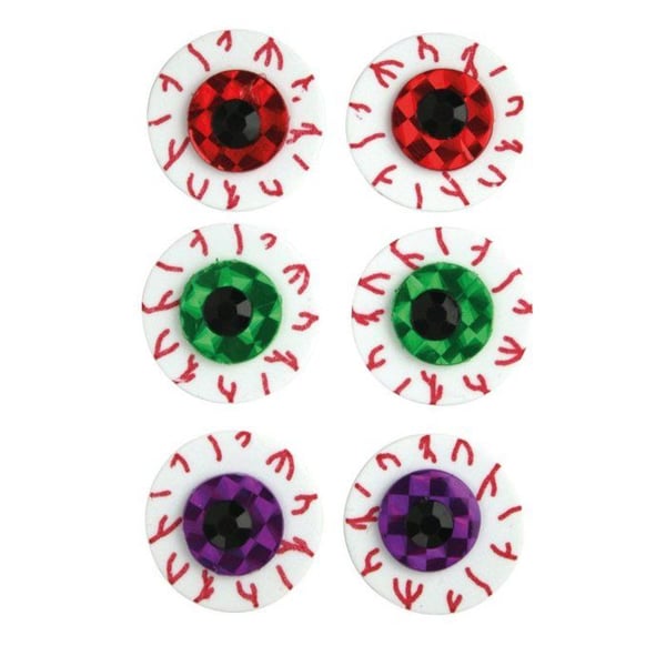 MégaCréa DIY - Monsterögon klistermärken 3 cm 14 stycken