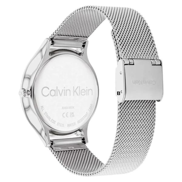Klocka - CALVIN KLEIN - TIMELESS MESH 25200001 - Metall - Svart - Quartz