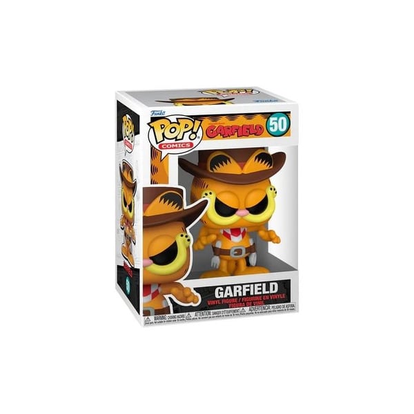 Figurer - Samlarfigur Funko POP Vinyl Garfield Cowboy FK86414 (2025)