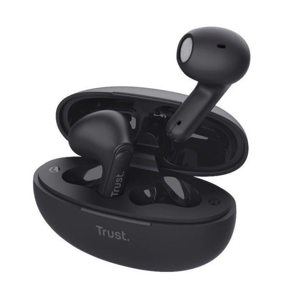 Bluetooth-hörlurar - Trust - Yavi - In Ear - 23H batteritid - ENC brusreducering - Svart
