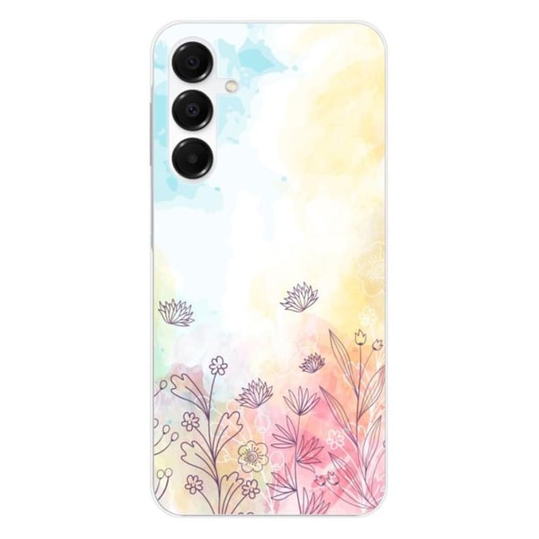 Siliconfodral - Kompatibel med Samsung Galaxy A16 - design med akvarellblommor