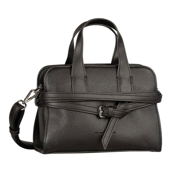 Axelväska med rem - TOM TAILOR - Freya Zip Shopper S - Svart - 25x18 cm - Zipper
