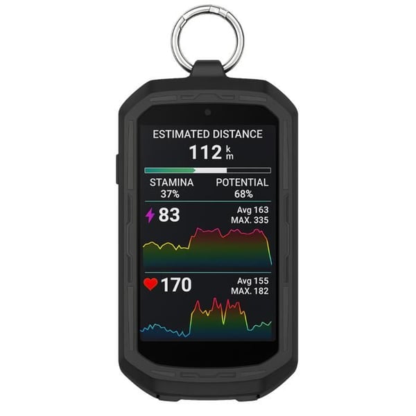 Fodral för Garmin Edge 1050 - Silikonfodral Svart Mjuk Skydd Phonillico®