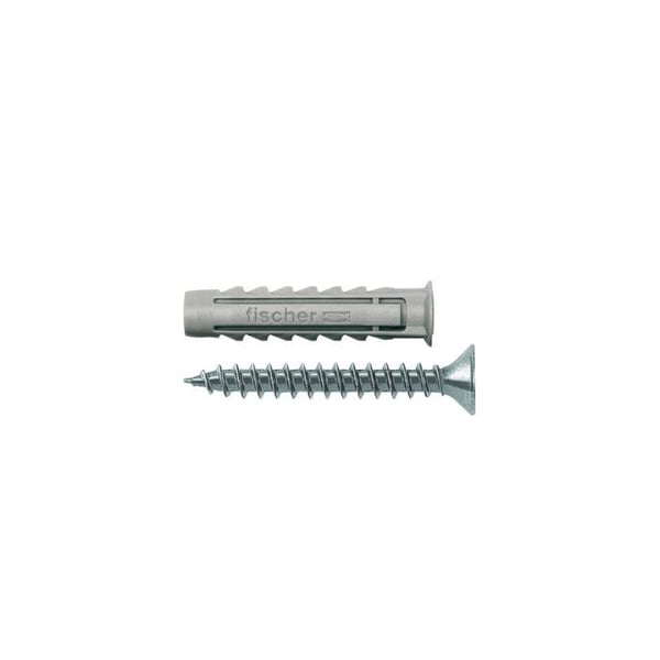 Nylonankare - FISCHER - SX 8x40 - Paket med 10 - Kraftfullt - 4-vägs expansion