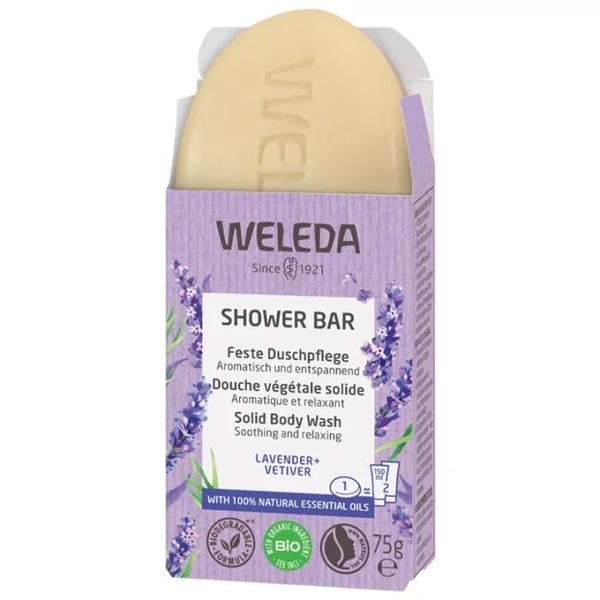 Weleda Duschbar Växtbaserad Solig Ingefära & Petitgrain Ekologisk 75g