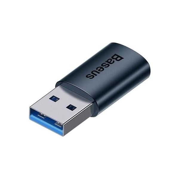 USB 3.1-adapter - Baseus - Ingenuity Series - Type-C hon - 10 Gbit/s - Blå