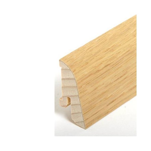 Plinth av äkta trä 19 x 38 x 2500 mm Ek av PROVISTON