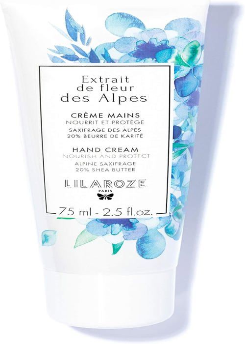 Crème Mains - Lilaroze Paris - Extrait av Blomma från Alperna - Närar - Skyddar - 75ml
