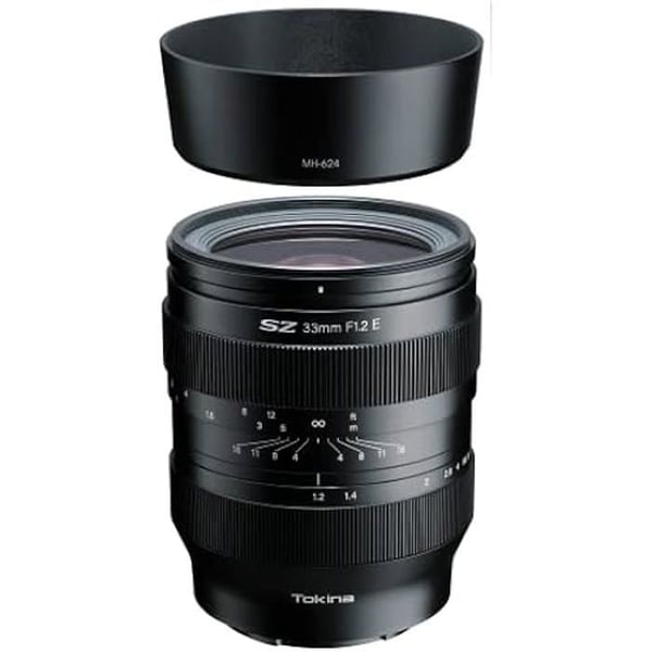 Mål - TOKINA - SZ 33mm F1,2 MF - Bländare F1.2 - Designad för Sony E - Helt i metall