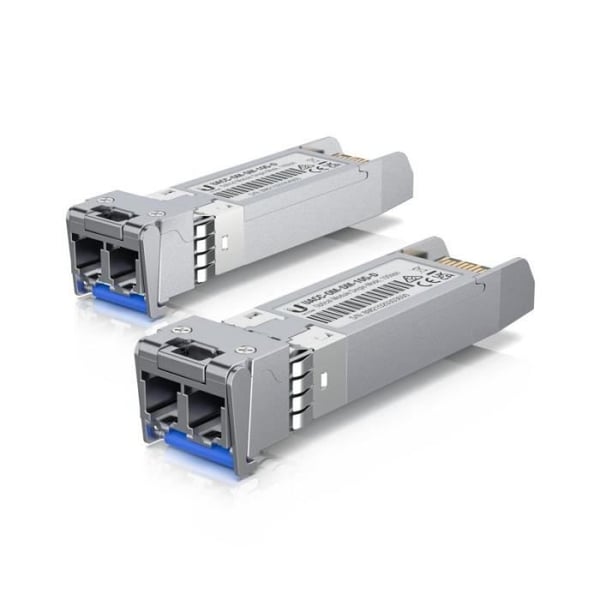 SFP+ Transceiver Modul - Ubiquiti - UACC-OM-SM-10G-D - 10 GigE - LC Single-Modus - 1310 nm (Pakke med 2)