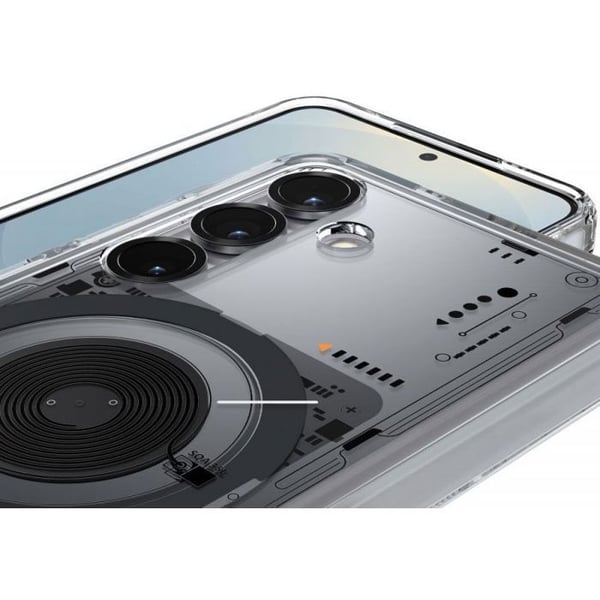 Skal - SPIGEN - Ultra Hybrid MagSafe - Samsung Galaxy S25 Neo - TPU+PC - Transparent