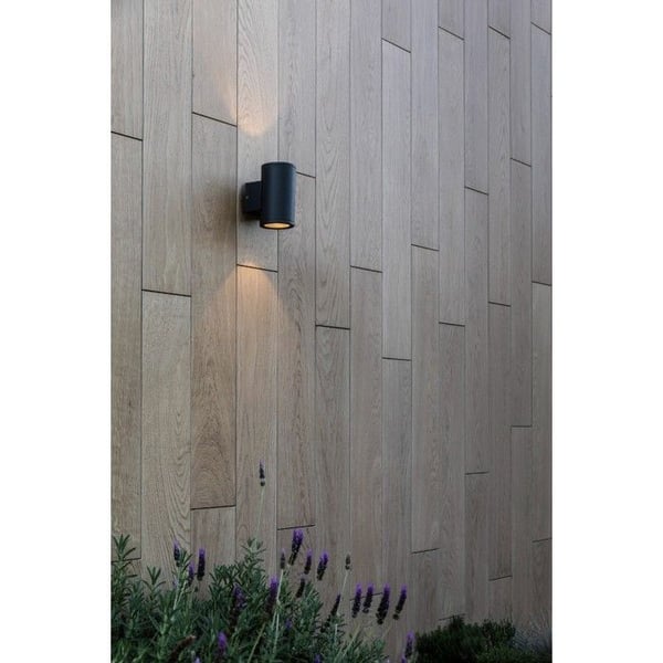 TOND Applique mörkgrå 1 lampa 71916 Faro Barcelona