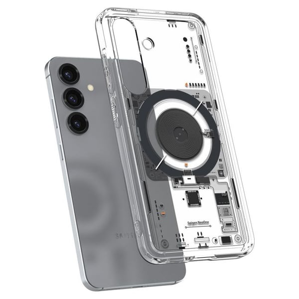 Skal - SPIGEN - Ultra Hybrid MagSafe - Samsung Galaxy S25 Neo - TPU+PC - Transparent