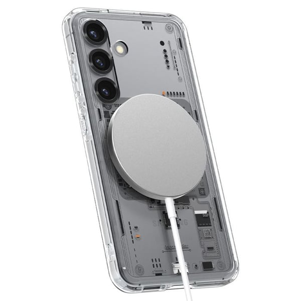 Skal - SPIGEN - Ultra Hybrid MagSafe - Samsung Galaxy S25 Neo - TPU+PC - Transparent