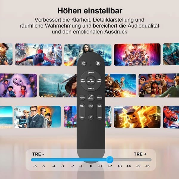 Soundbar - HIWILL - A21 - Dolby Atmos - Bluetooth 5.3 - 200 W