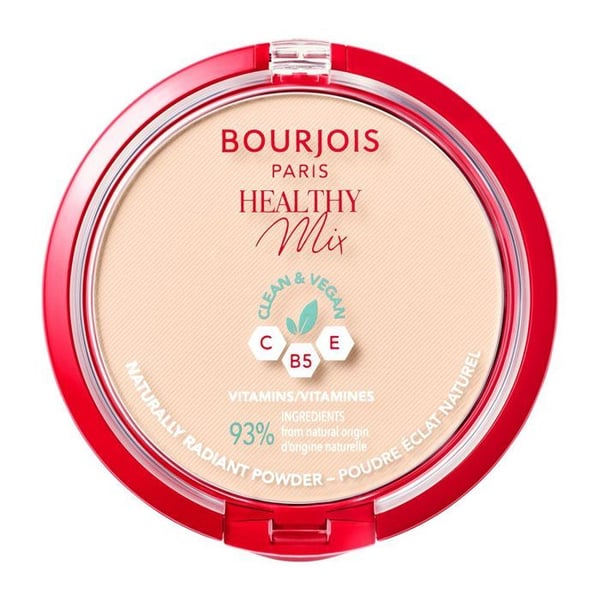 Mattpulver - BOURJOIS - Healthy Mix - 01 Ivoire - 11g - Vegansk - Alla hudtyper