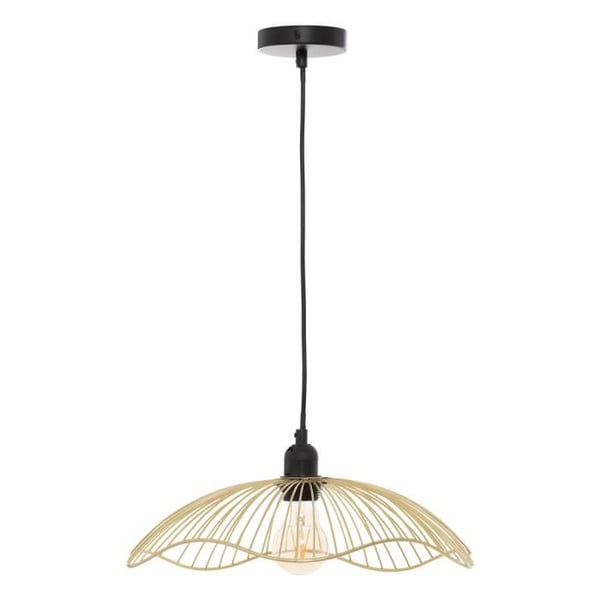Upphängning "Galt" metalltråd i guld 34 cm Atmosphera