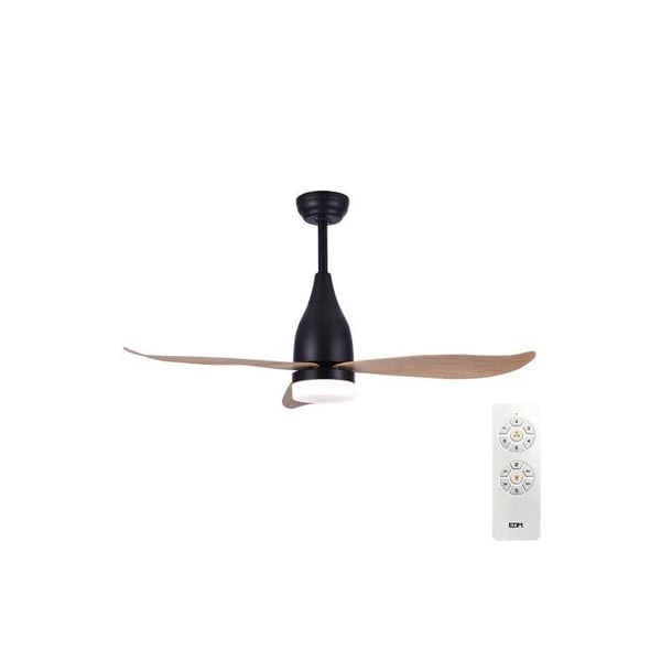 Takfläkt 112 cm DC 15W + Ljus 18W 2.190lm 3.000k- 4000k-5.000k Mod.kattegat Edm