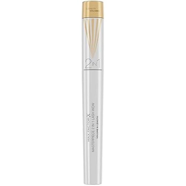 Mascara - MAX FACTOR - Masterpiece Lash WOW - 2 i 1 - Svart - 7 ml - Tålig mot mjäll