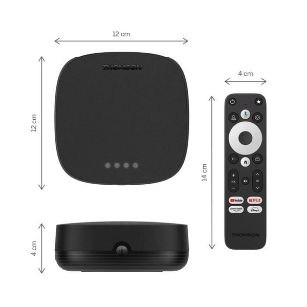 Passerelle Multimédia Thomson Streaming Box Plus 270 -32gb - 4k Uhd -