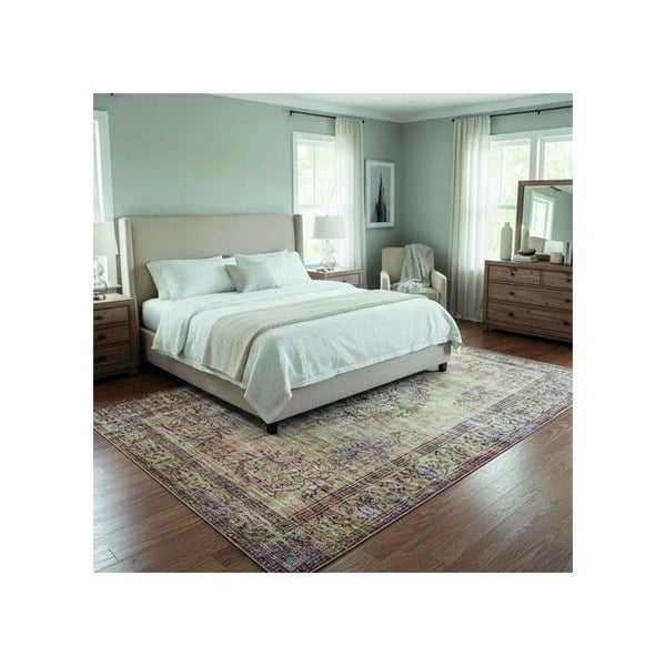 Matta - MELIS HOME - Vintage - Beige - Chenille & Bomull - 120x160 cm