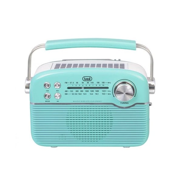Solar bærbar radio - TREVI - RA 7F50 BT - Bluetooth - USB - Micro SD