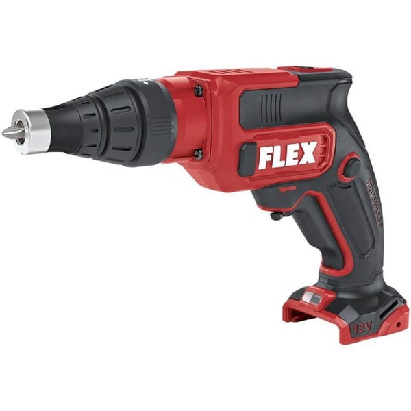 Batterilös skruvdragare för gipsväggar 12V - FLEX - utan batteri eller laddare - 531707