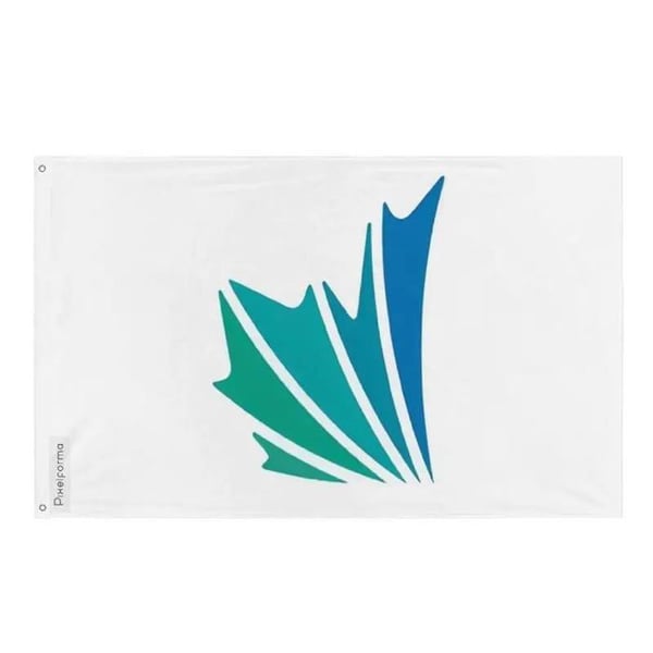 Prince Rupert-flagga – 160 x 240 cm – Hållbar polyester – 2 metallöljett – Inomhus / Utomhus – Pixelforma