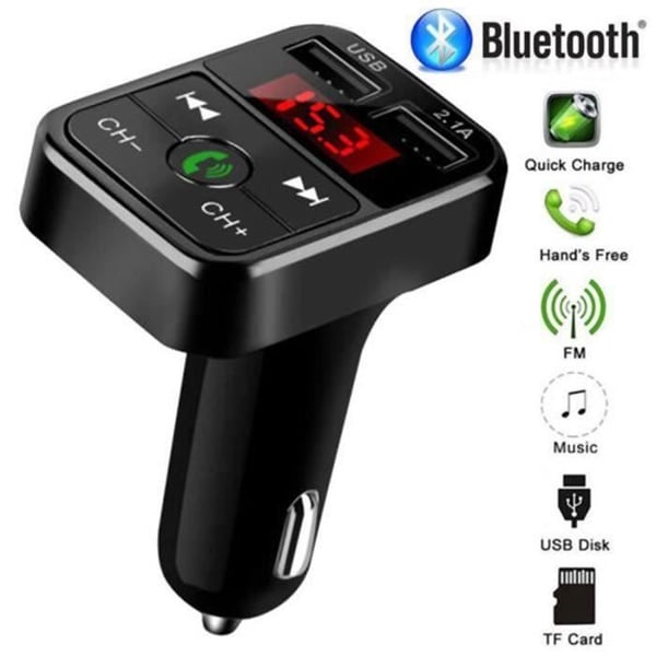Bil Bluetooth FM-sändaradapter