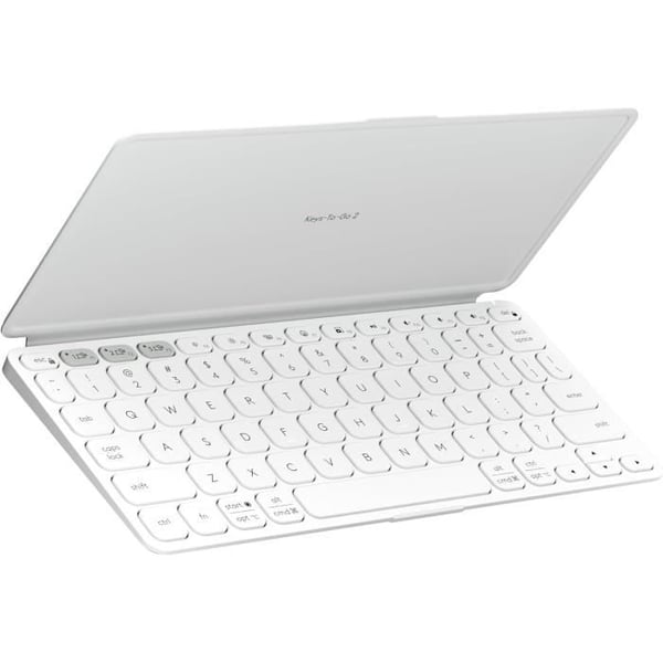 Bluetooth-tangentbord - LOGITECH - Keys-To-Go 2 - US QWERTY - Kompatibel med Android och iPad - Trådlös