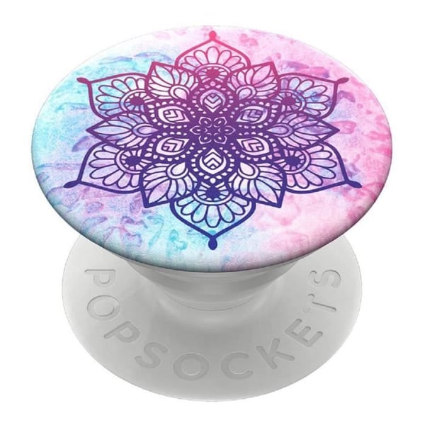 Tillbehör för smartphone - POPSOCKETS - PopGrip Rainbow Nirvana - Utdragbar - Lätt - Videostöd