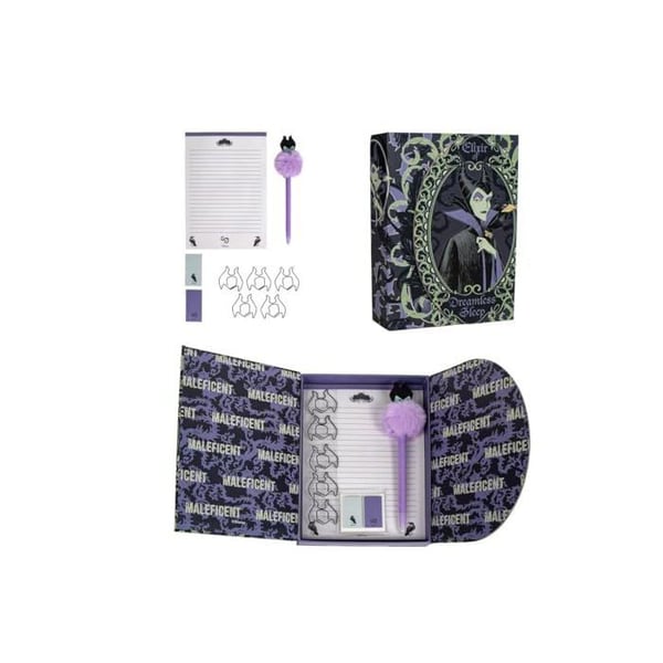 Set med skrivmaterial - Cerdá - Disney Skurkar - 15 x 21 x 3,5 cm