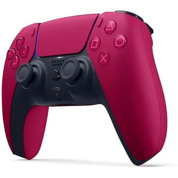 Trådlös kontroll - SONY - DualSense - Röd - Utformad för PS5 - Elegant design